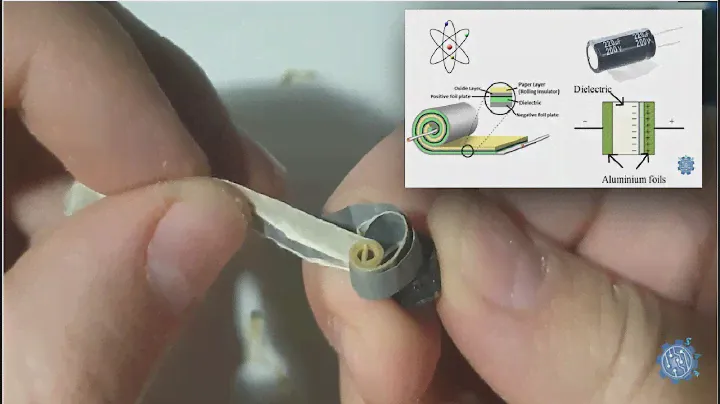 What is Inside an Electrolytic Capacitor | Capacitors Destruction